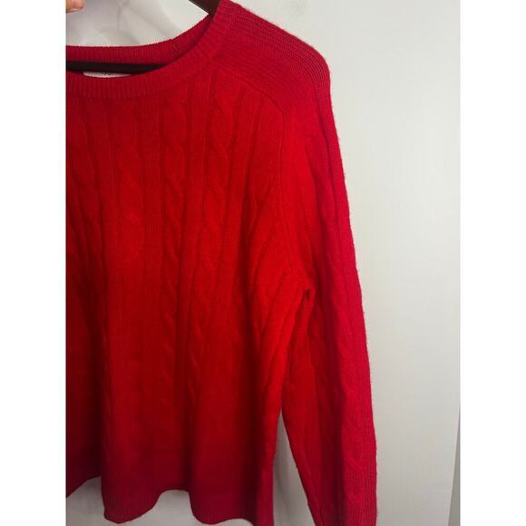 1901 Cashmere Cable Knit Sweater Size XL Minimal wear maybe some small piling - Picture 3 of 7